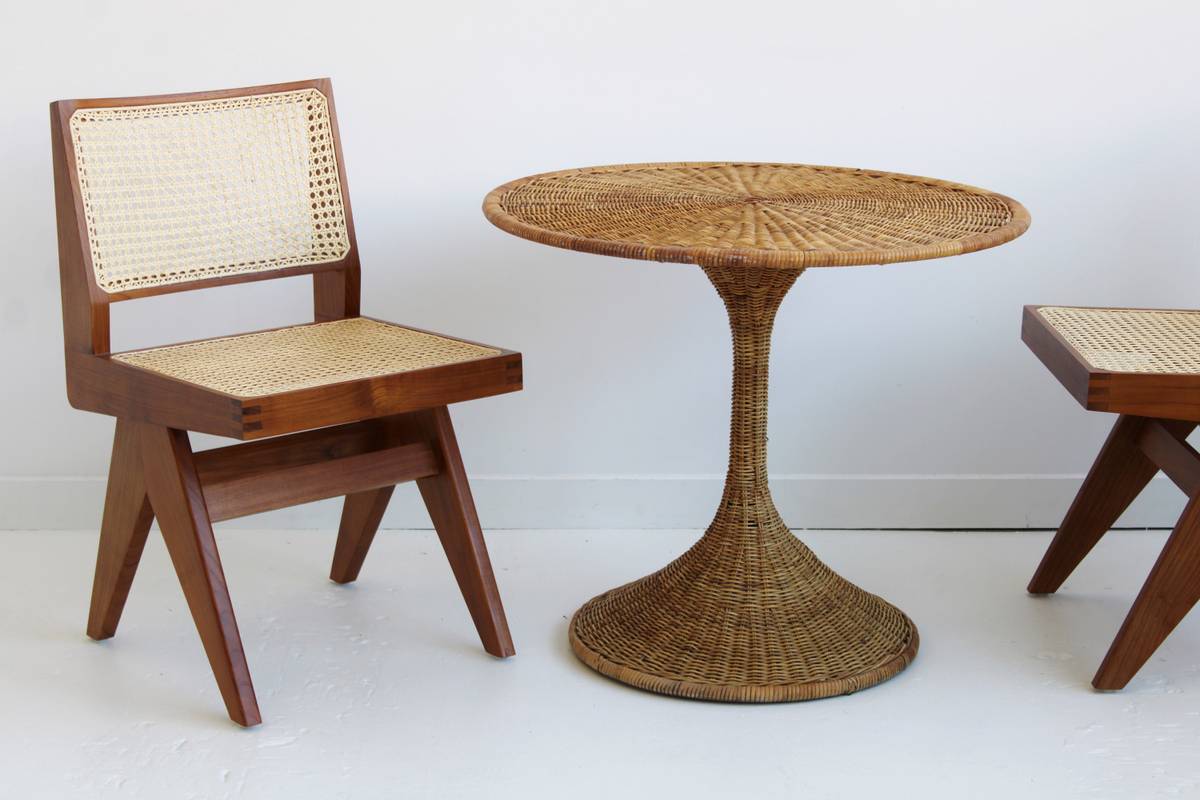 Pierre Jeanneret Style Side Chair