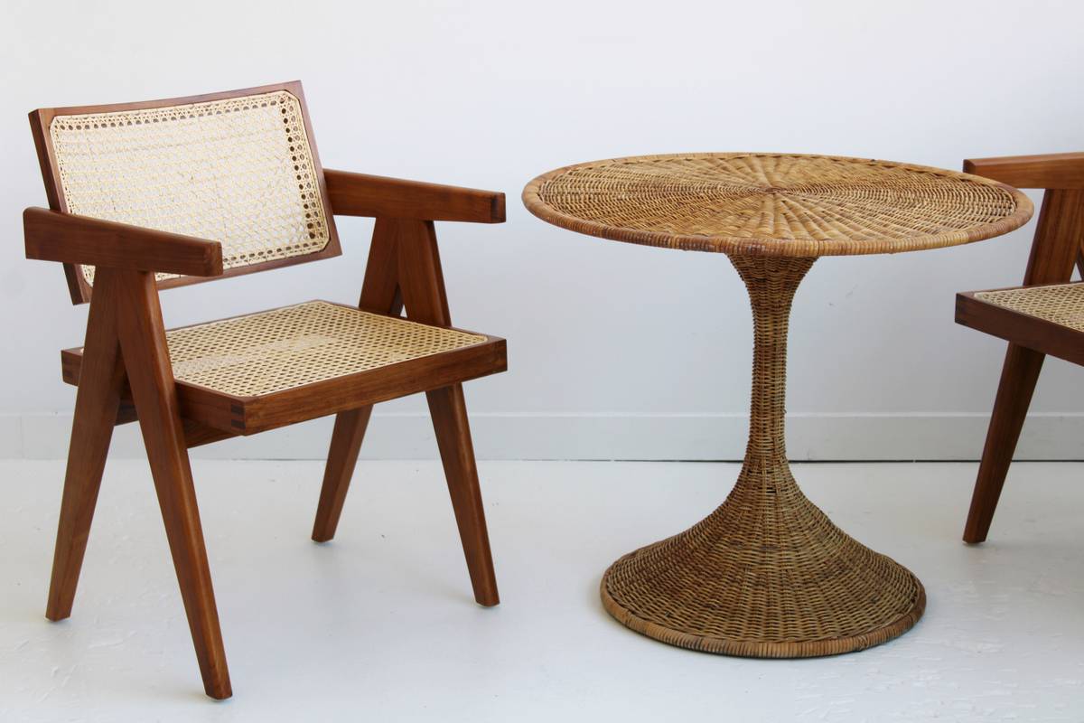 Pierre Jeanneret Style Chairs