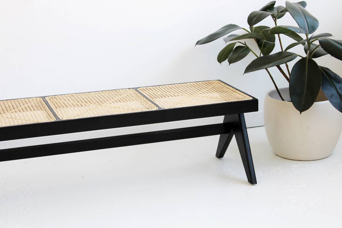 Cane Seat Benches