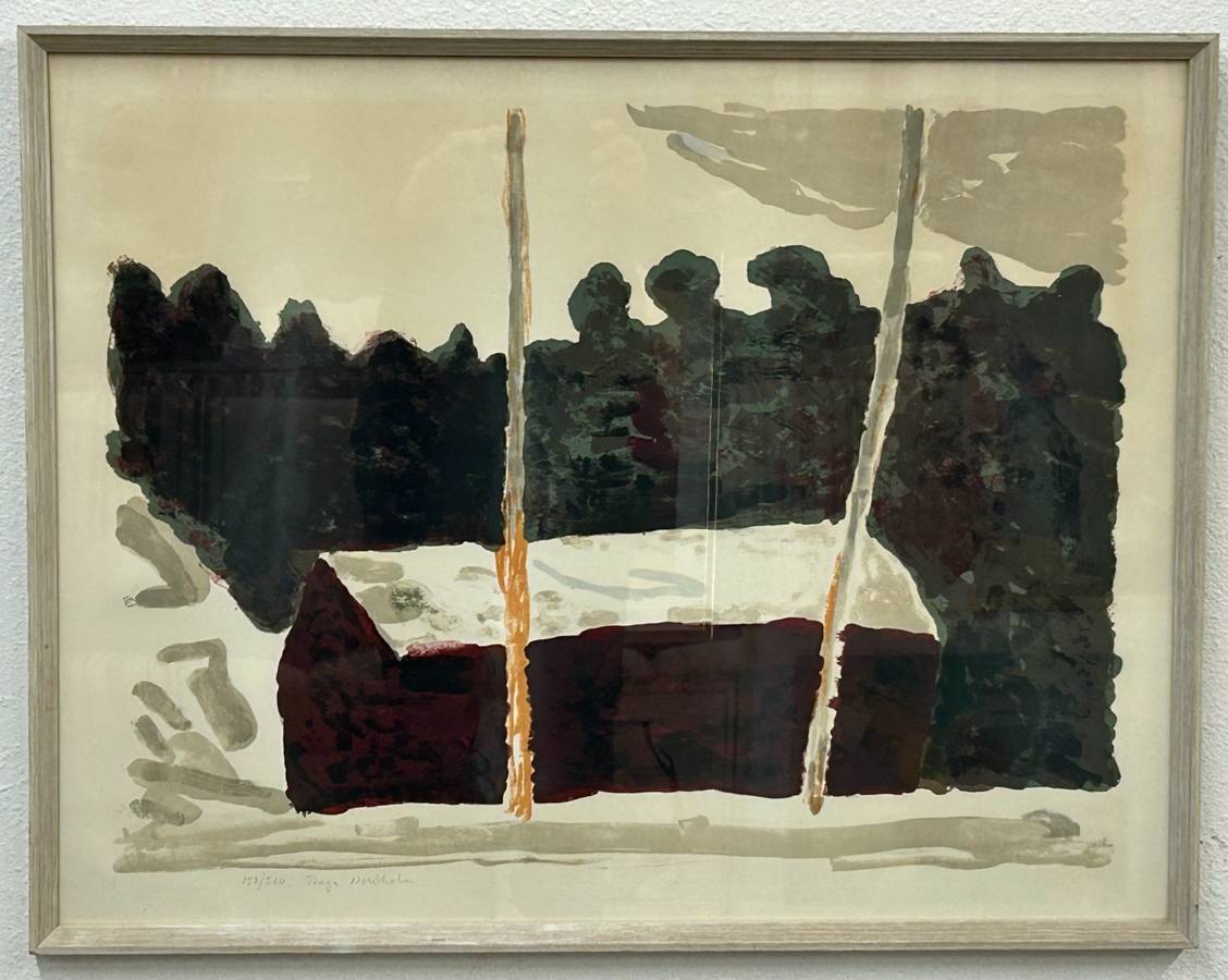 Thage Nordholm Barn Lithograph