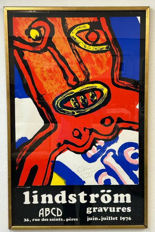Lindstrom Bengt Signed Lithograph