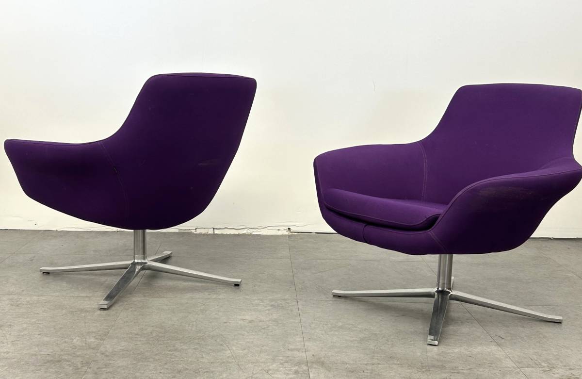 Steelcase Coalesse Purple Bob Chair
