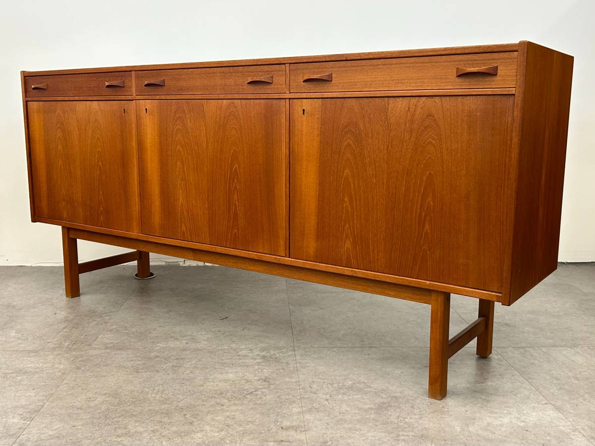 Swedish Teak Buffet Cabinet