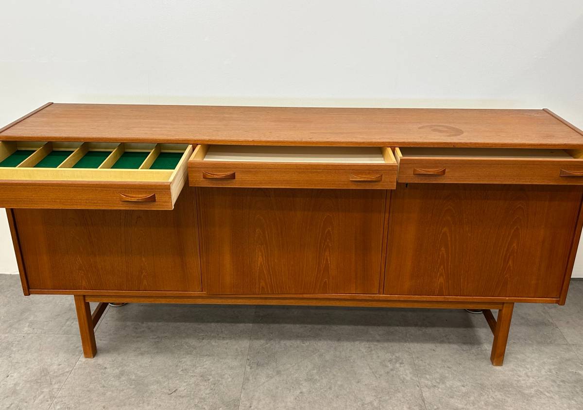Swedish Teak Buffet Cabinet
