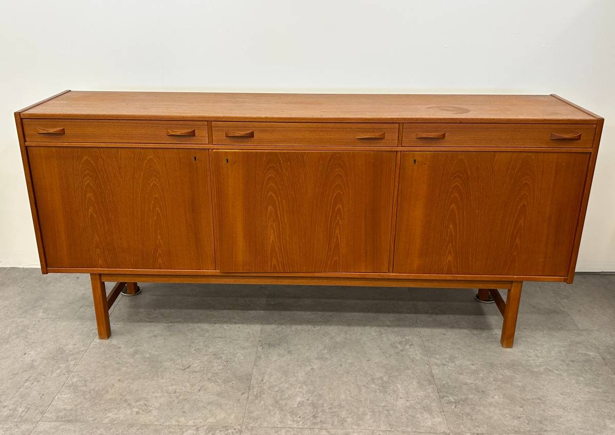 Swedish Teak Buffet Cabinet
