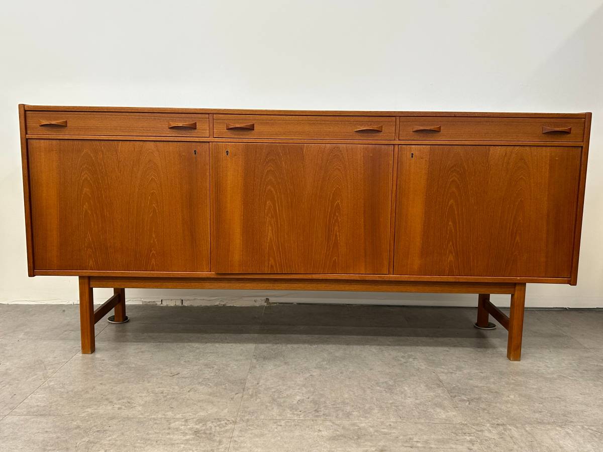 Swedish Teak Buffet Cabinet