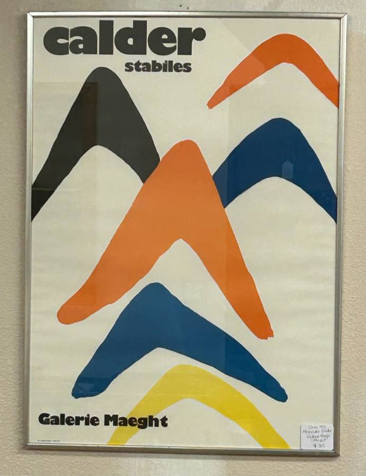 Alexander Calder Gallery Poster