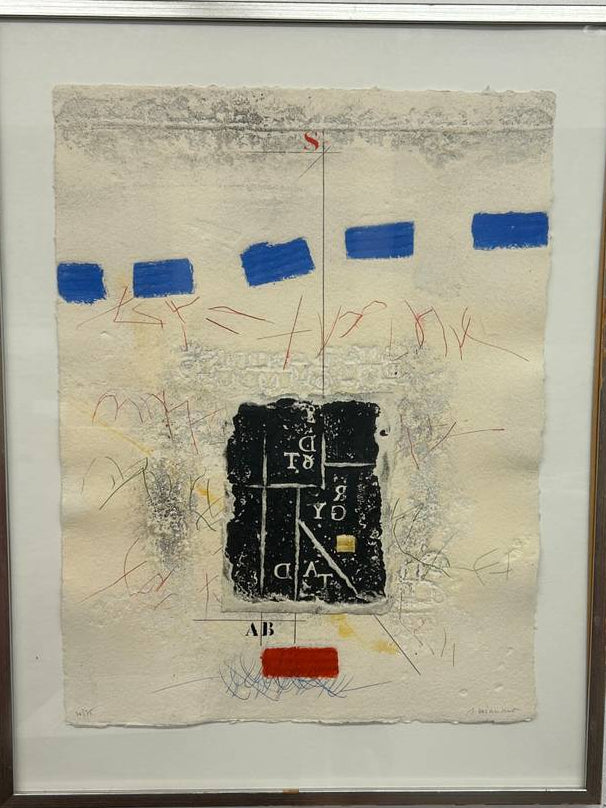 James Coignard Signed Carborundum Etching