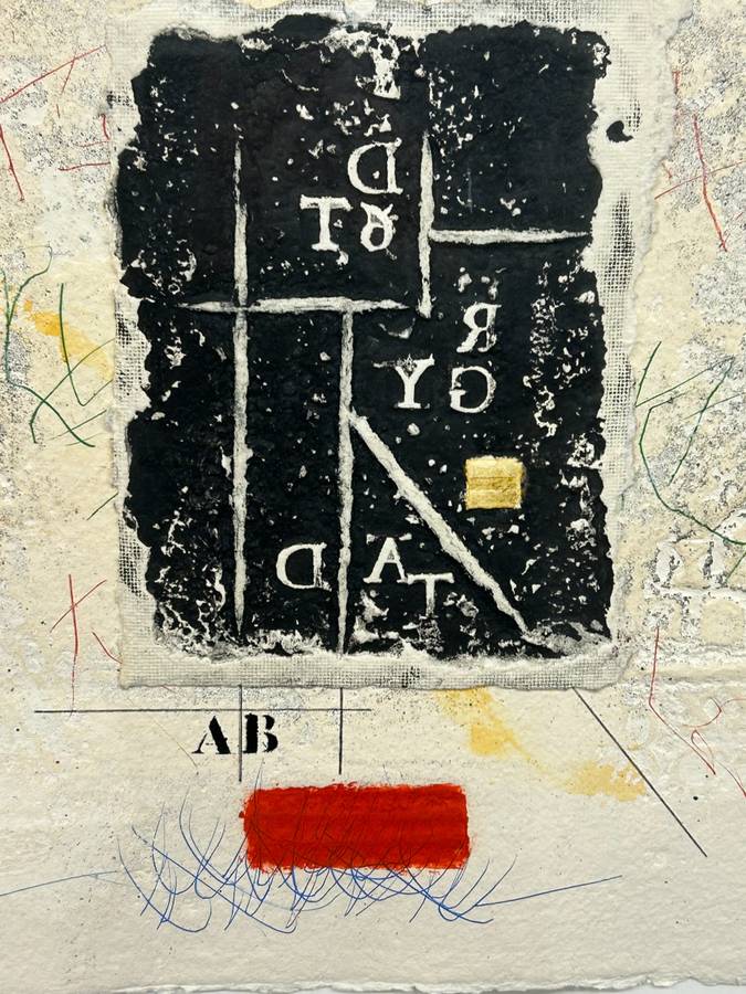 James Coignard Signed Carborundum Etching