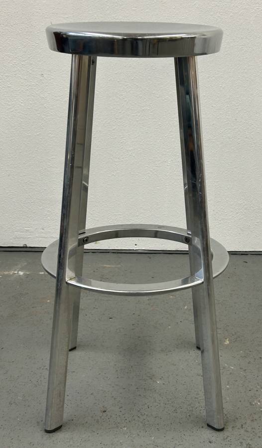 Deja Vu Aluminum Barstool
