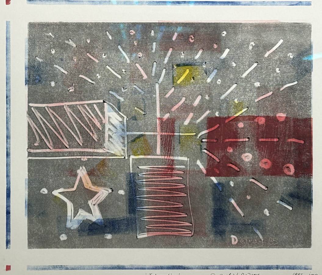 Joel DeTray Signed Monoprint