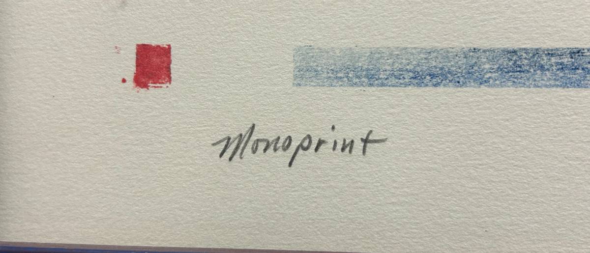 Joel DeTray Signed Monoprint