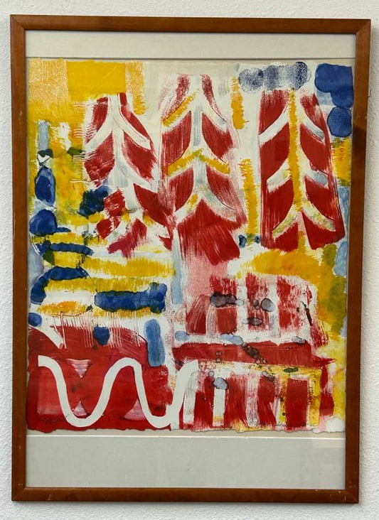 Mary Anne Rose Signed Painting