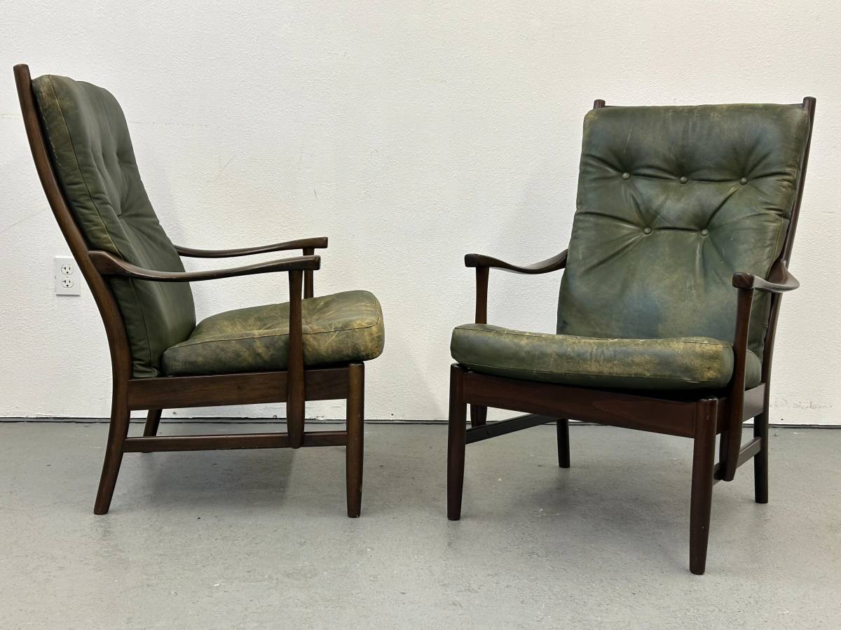 Farstrup Leather Lounge Chair