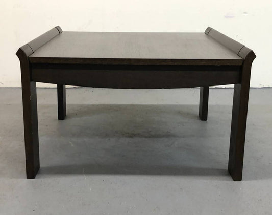 Side Table with Flared Edges