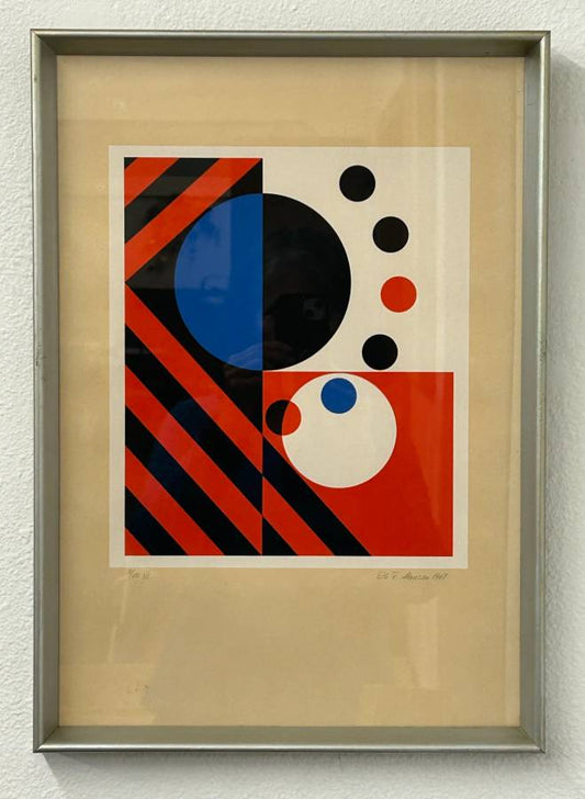 Ole Folmer Hansen Signed Lithograph