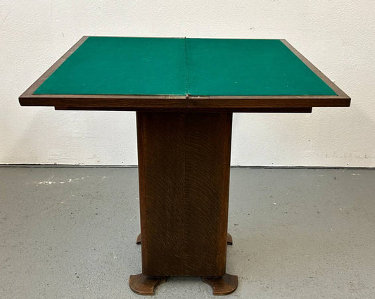 Mission Oak Game Table
