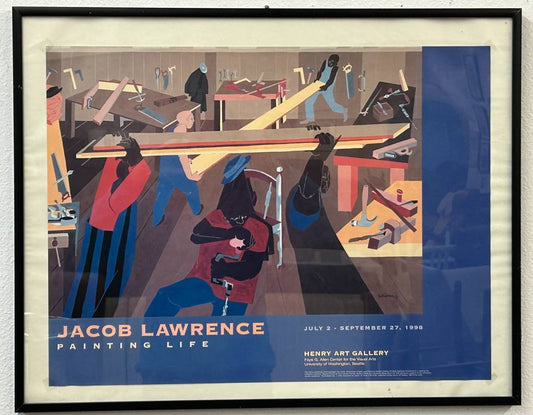 Jacob Lawrence Henry Art Gallery Poster