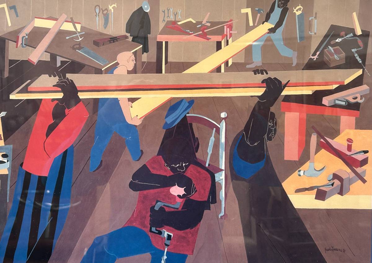 Jacob Lawrence Henry Art Gallery Poster
