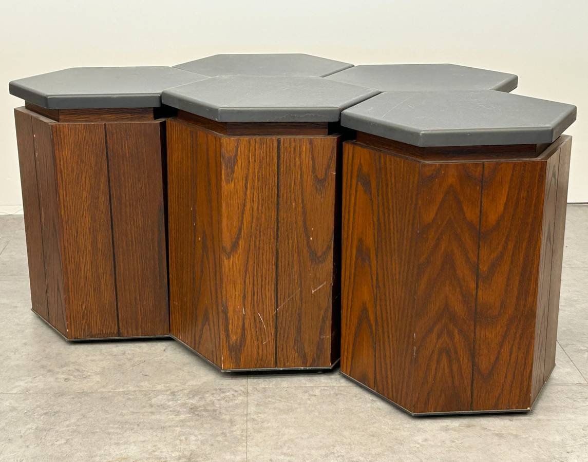 Hexagonal End Table