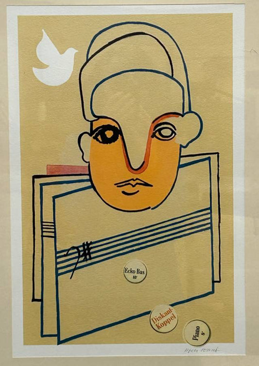 Kjell Ionna Signed Lithograph