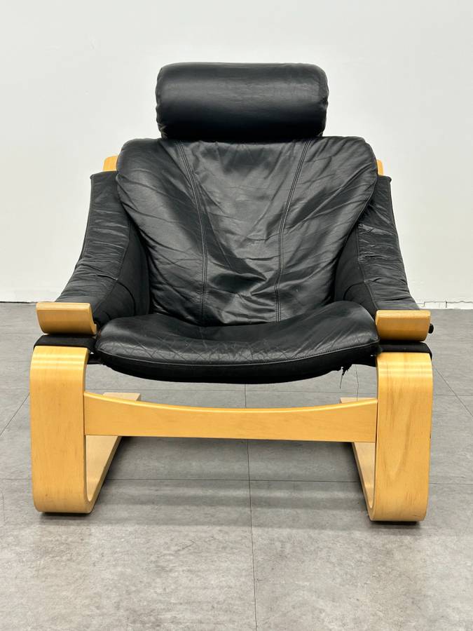 Kroken Lounge Chair and Ottoman