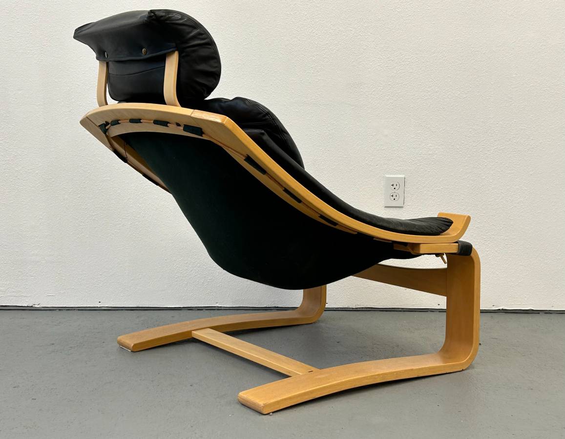 Kroken Lounge Chair and Ottoman