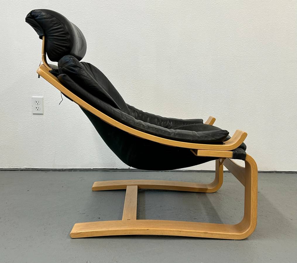 Kroken Lounge Chair and Ottoman