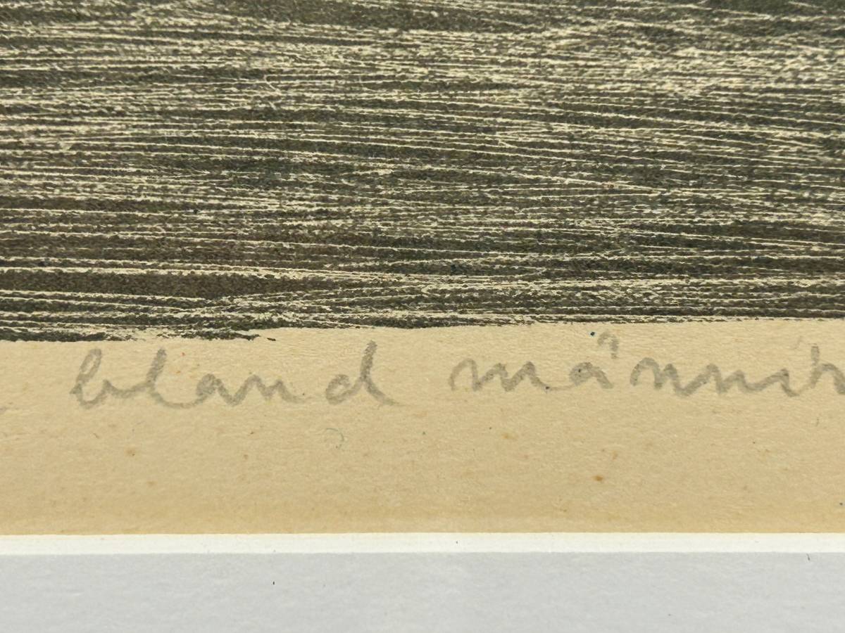 Leif Knudsen Lithograph