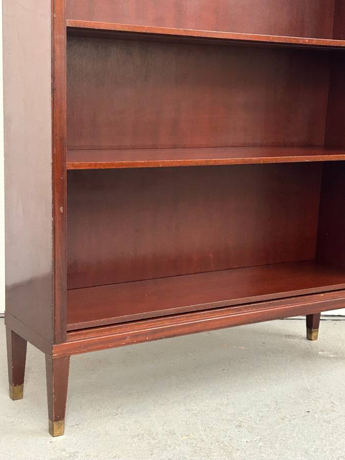 Scandinavian Mahogany Bookcase