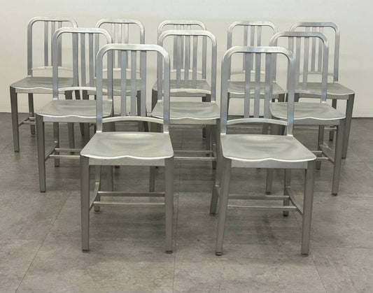 Emeco Navy Aluminum Dining Chair