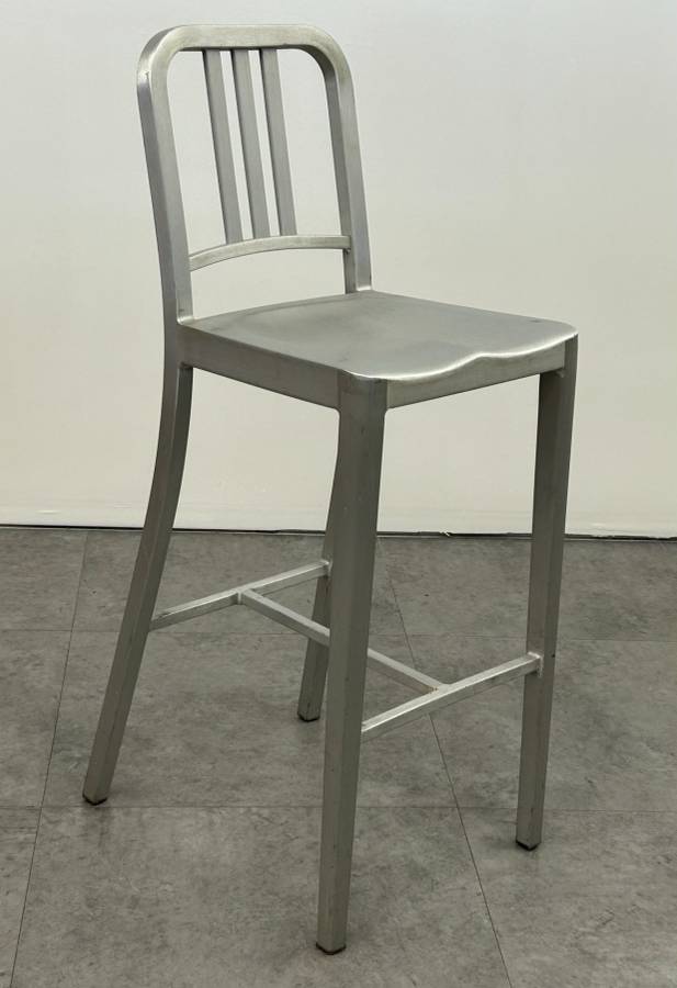 Emeco Navy Aluminum Barstool
