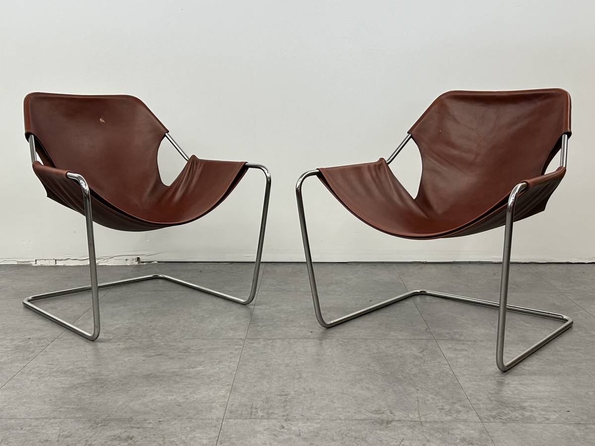 Paulo Mendes da Rocha Leather Lounge Chair