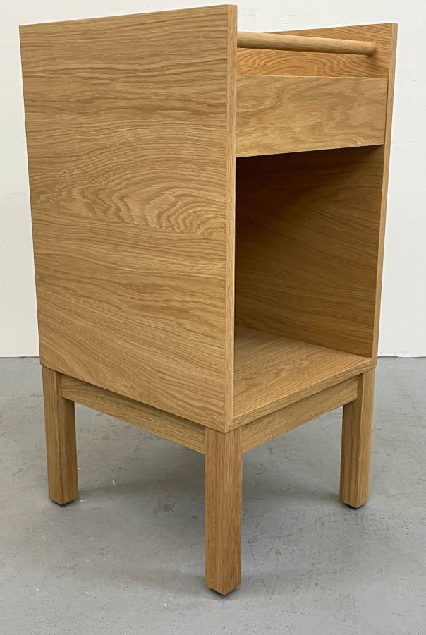 Oak Record Cabinet