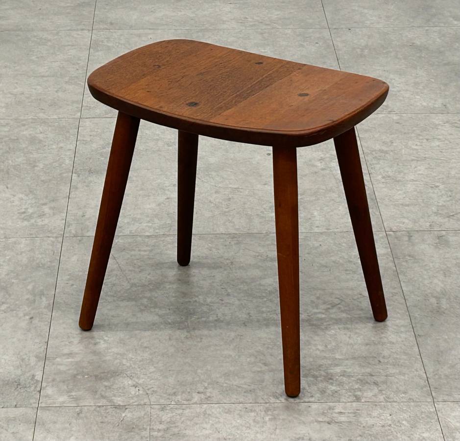 Yngve Ekstrom Teak Stool