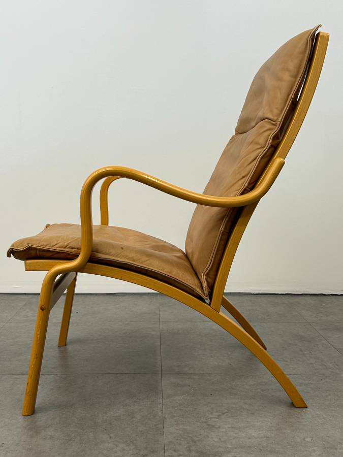 Stouby Leather Lounge Chair