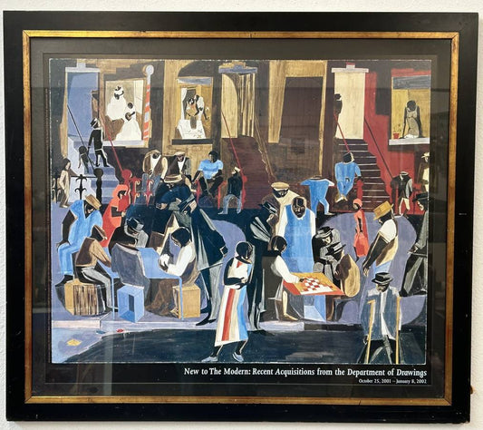 Jacob Lawrence "Street Shadows" Poster