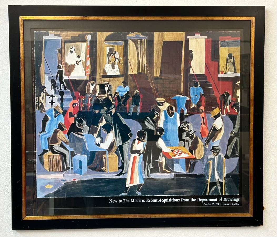 Jacob Lawrence "Street Shadows" Poster