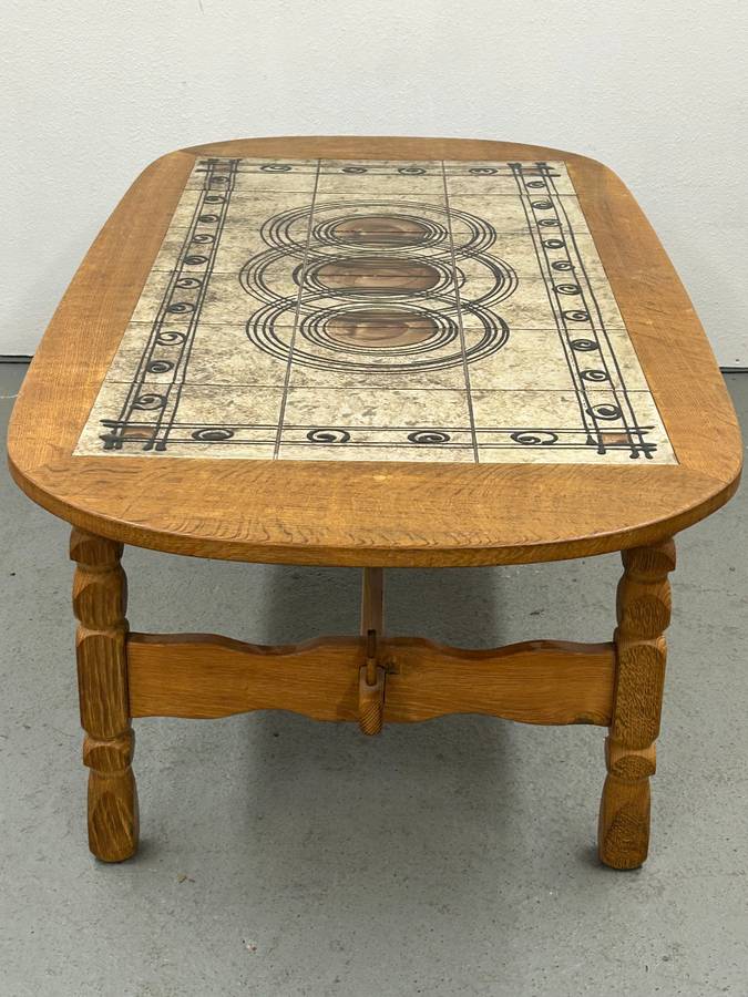 Henning Kjaernulf Tile Top Coffee Table