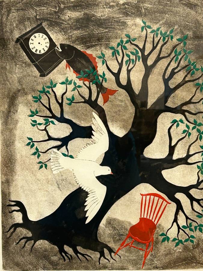 Henry Unger Signed Lithograph