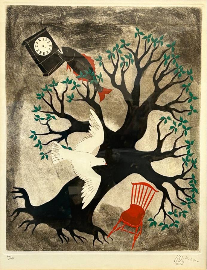 Henry Unger Signed Lithograph