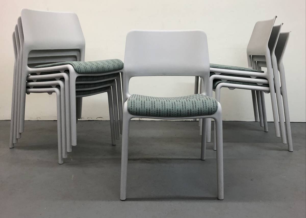 Stacking "Spark" Chairs by Knoll