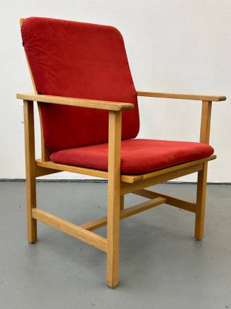Danish Lounge Chair Loveseat Sofa Rocking Chairs By Borg Mogensen