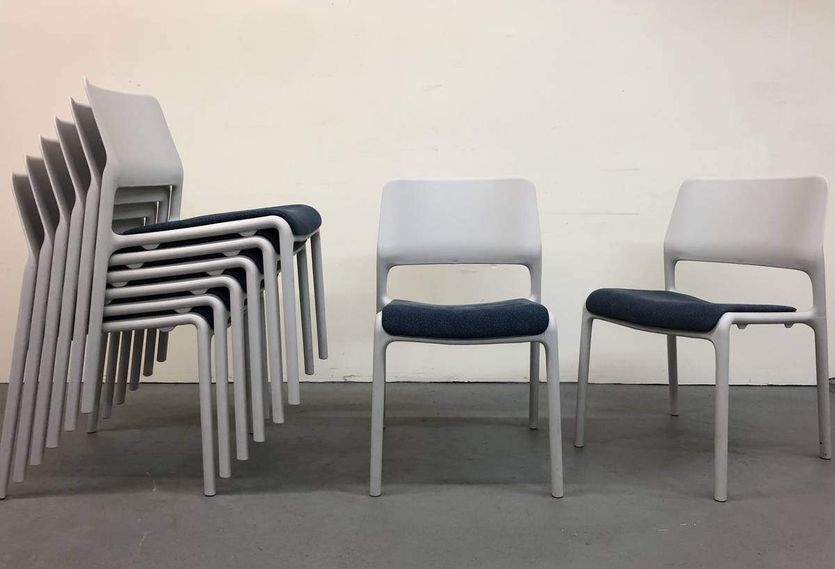 Stacking "Spark" Chairs by Knoll