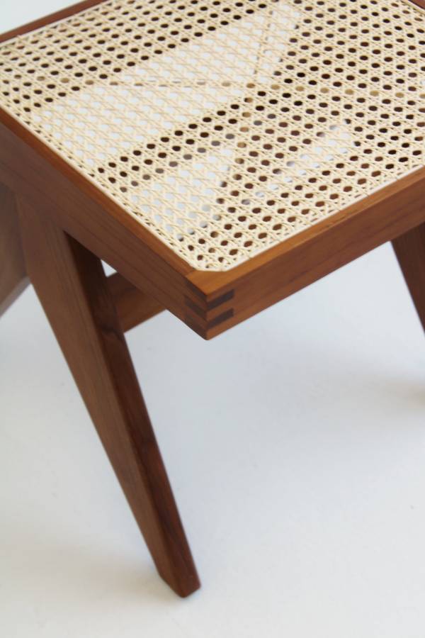 Pierre Jeanneret Style Side Chair