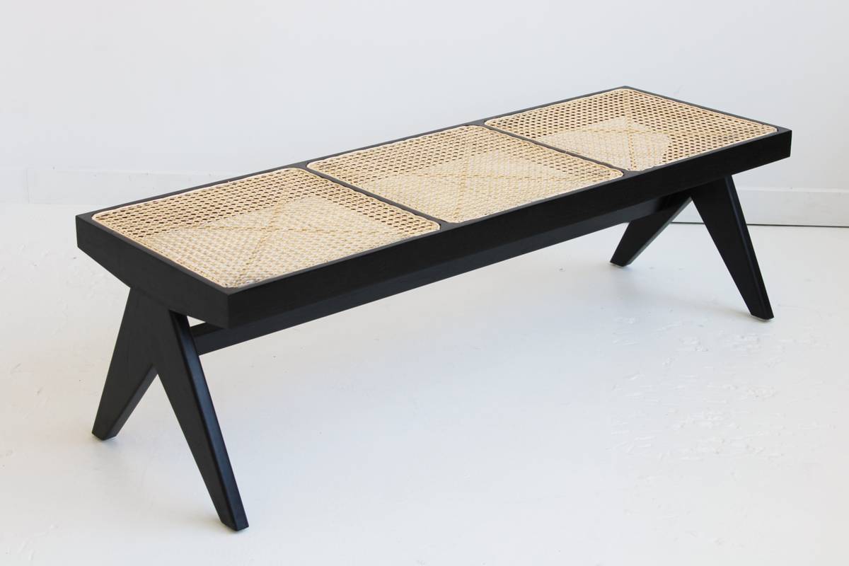 Cane Seat Benches