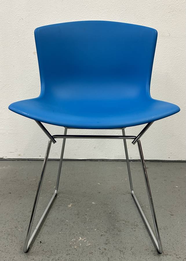 Knoll Bertoia Blue Shell Chair
