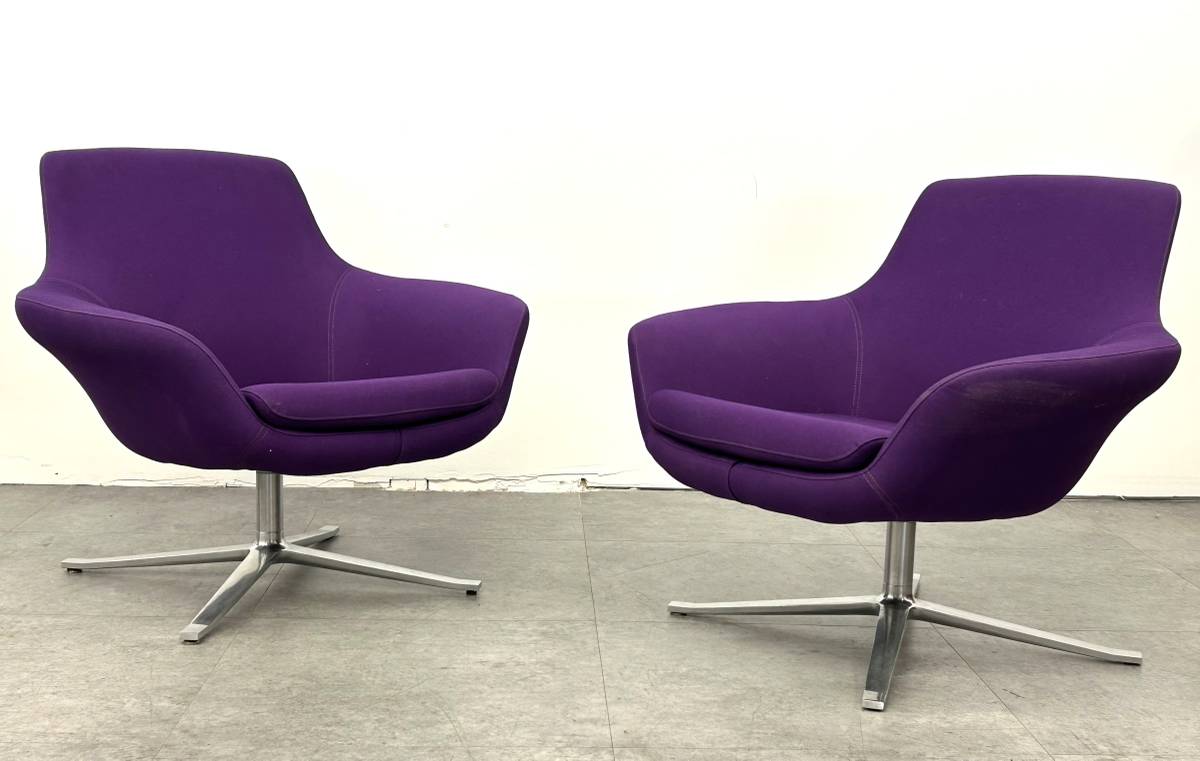 Steelcase Coalesse Purple Bob Chair