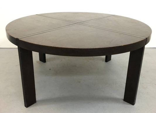 Round Brutalist Coffee Table