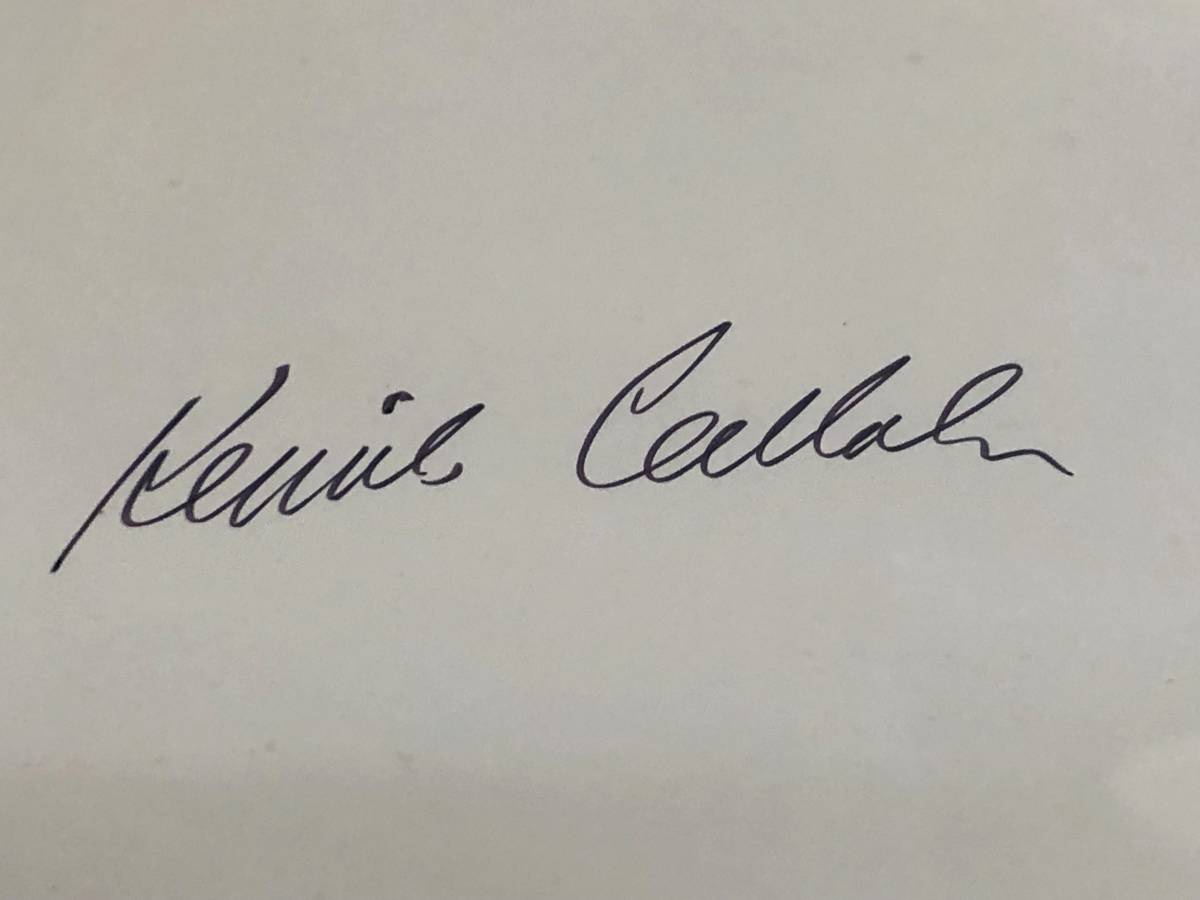 Kenneth Callahan Signed Poster